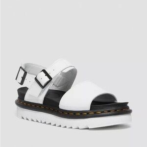 Dr. Martens Voss Leather strap sandals - Hydro White